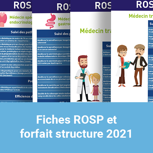 fiches ROSP et forfait structure 2021
