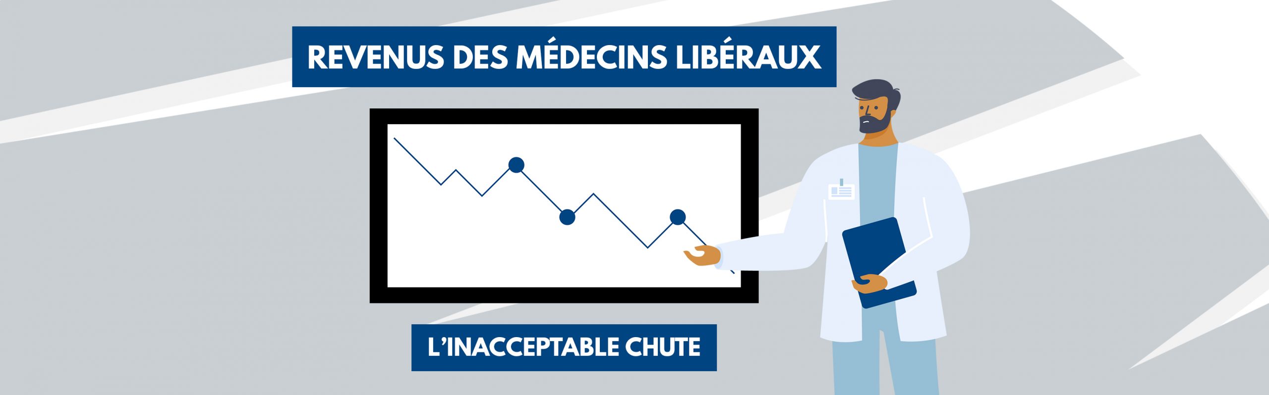 Revenus des médecins libéraux : l’inacceptable chute