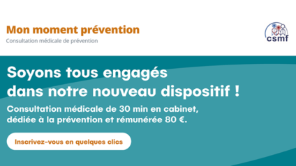 Devenez acteur de la prévention avec le dispositif « Mon moment prévention »