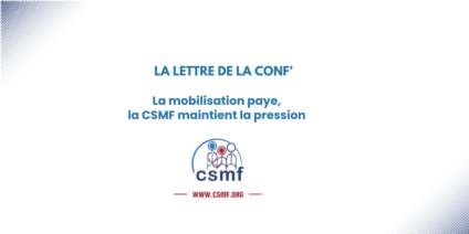 La Lettre de la Conf&rsquo; du 23 mars