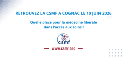 Retrouvez la CSMF à Cognac le 10 juin 2026 !