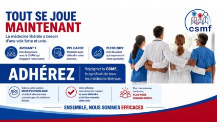 Adhérez à la CSMF !